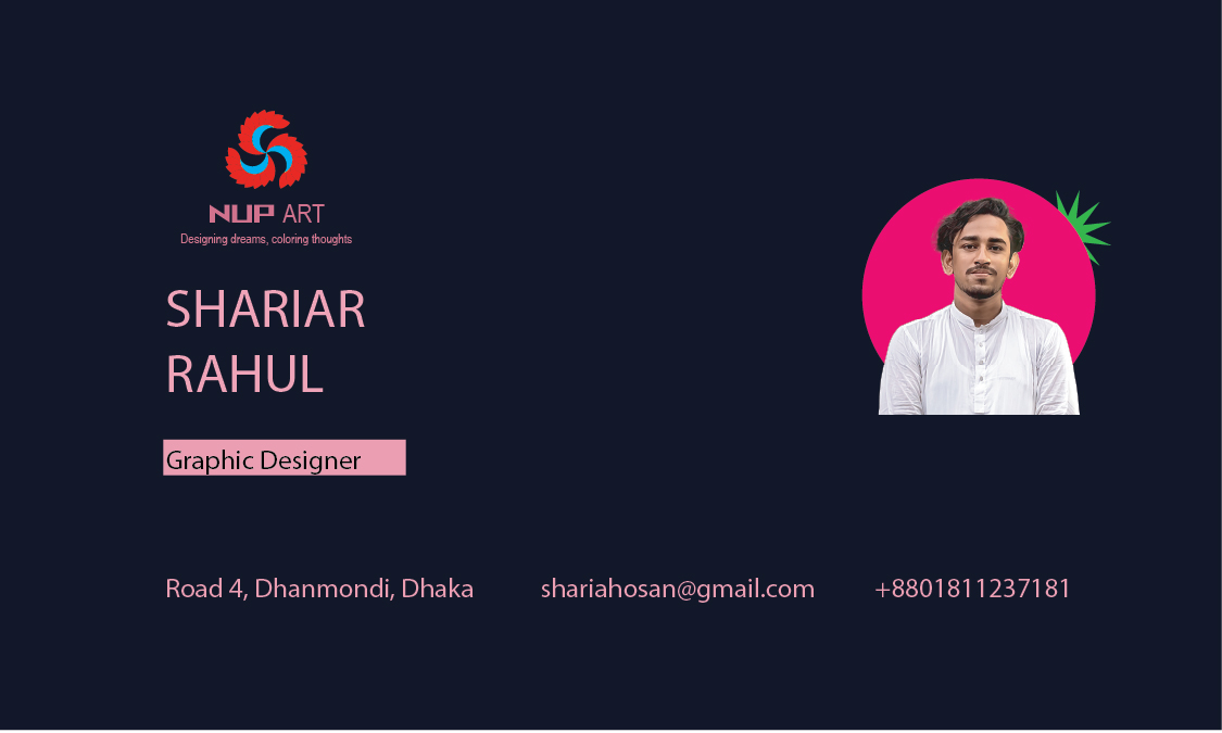 Executive Dark Visiting Card