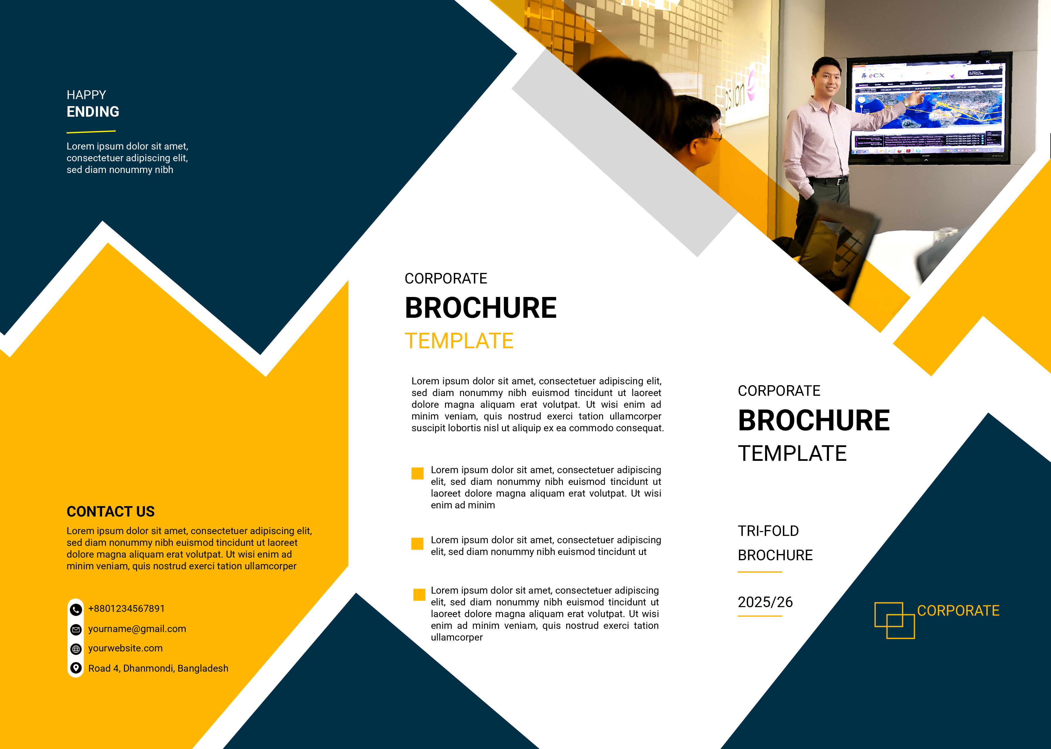 Tri-Fold Corporate Brochure