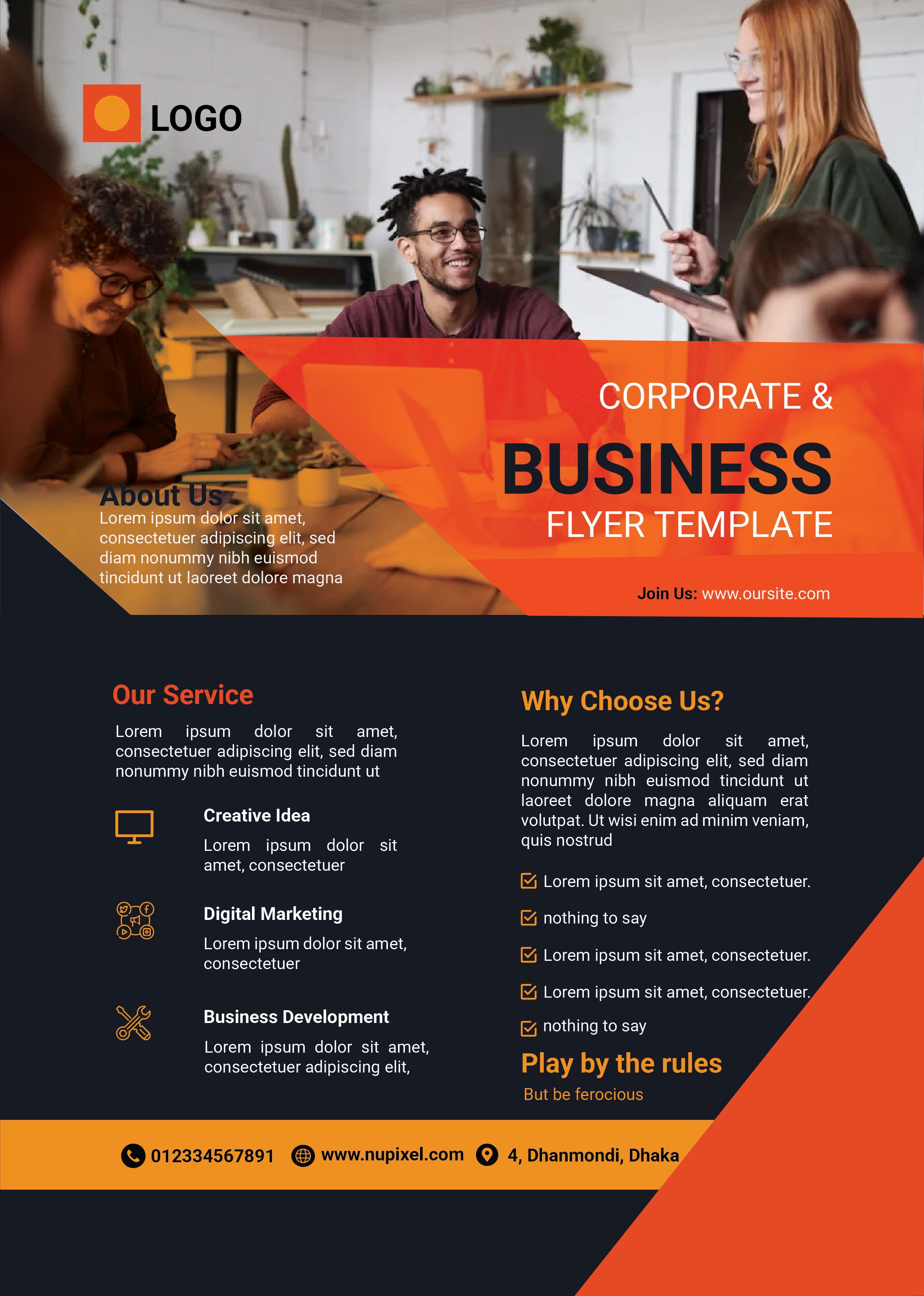 Business Marketing Flyer