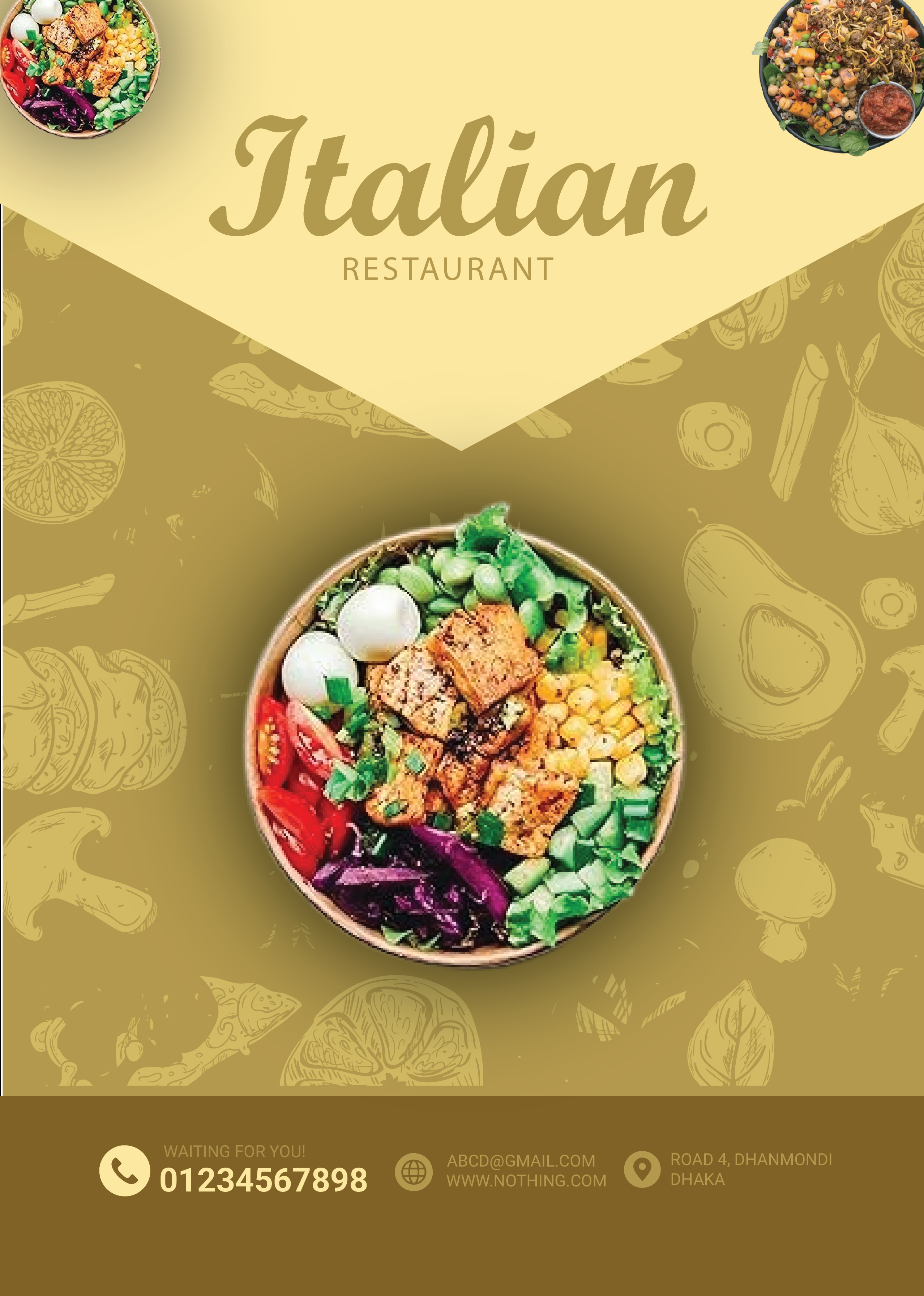 Restaurant Menu Design